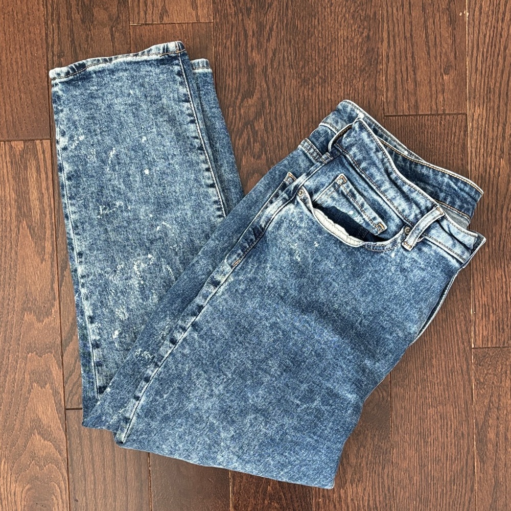 Old Navy O.G. Straight stonewash women’s jeans